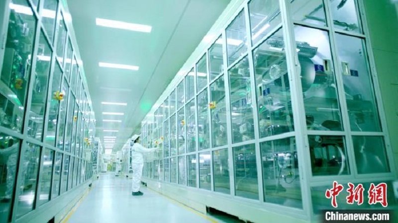 圖為資料圖，海辰儲能M1生產線。?曾欣平供圖